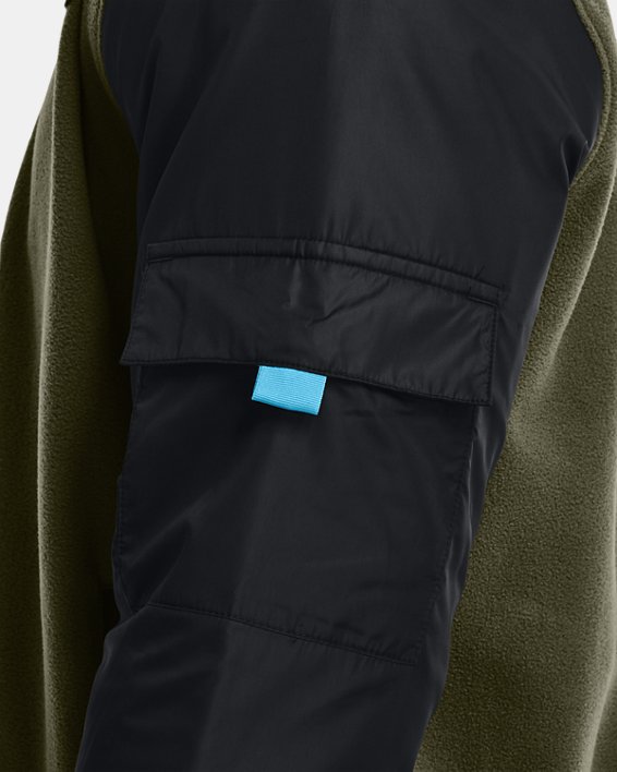 Men's ColdGear® Infrared Utility Flight Jacket, Black, pdpMainDesktop image number 3